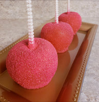 Glitter Candy Apples