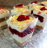 Cheesecake or Banana Dessert Shooters